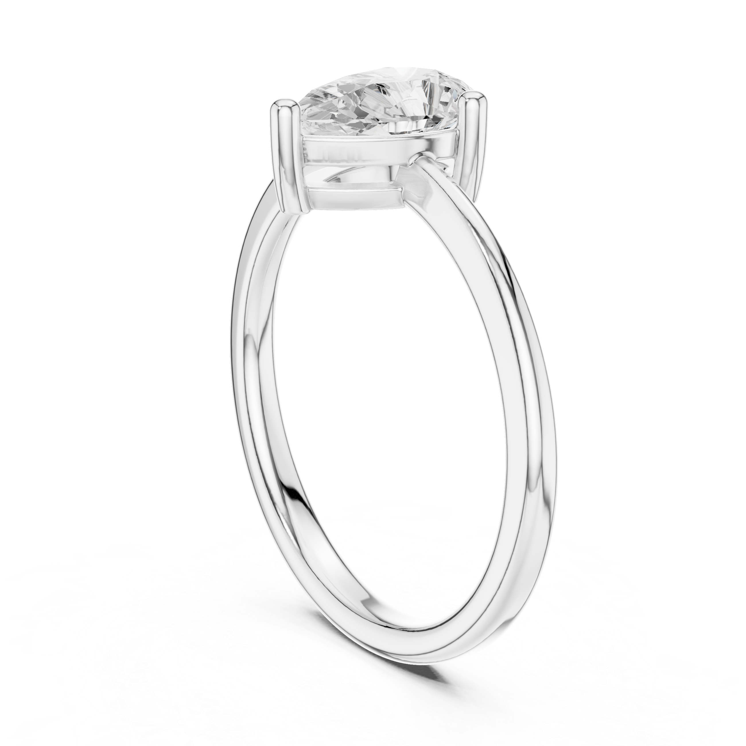 Timeless Topaz Lab Grown Diamond Ring