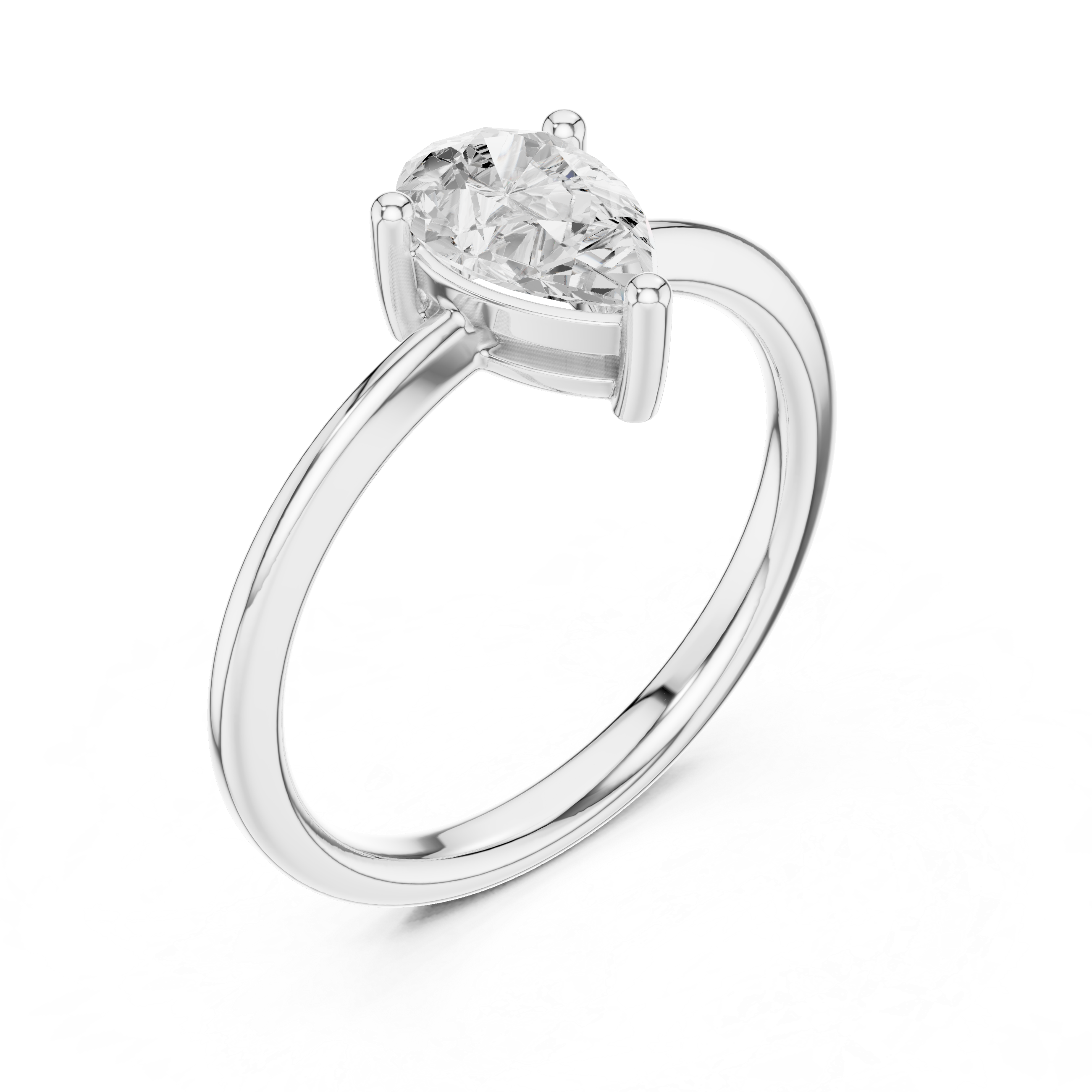 Timeless Topaz Lab Grown Diamond Ring