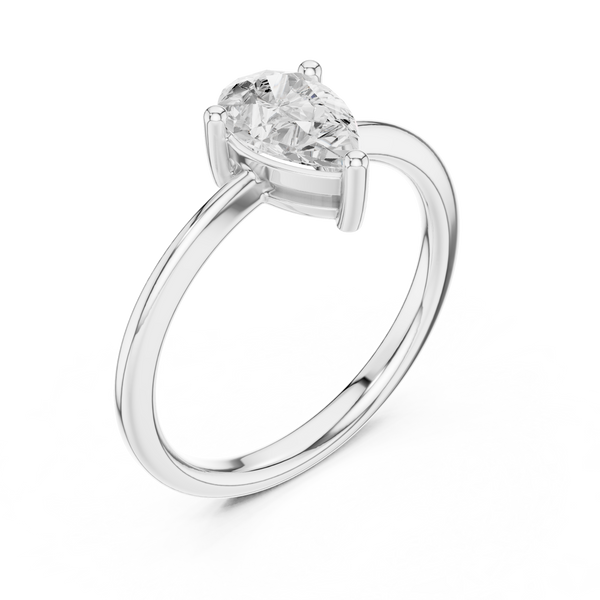Timeless Topaz Lab Grown Diamond Ring
