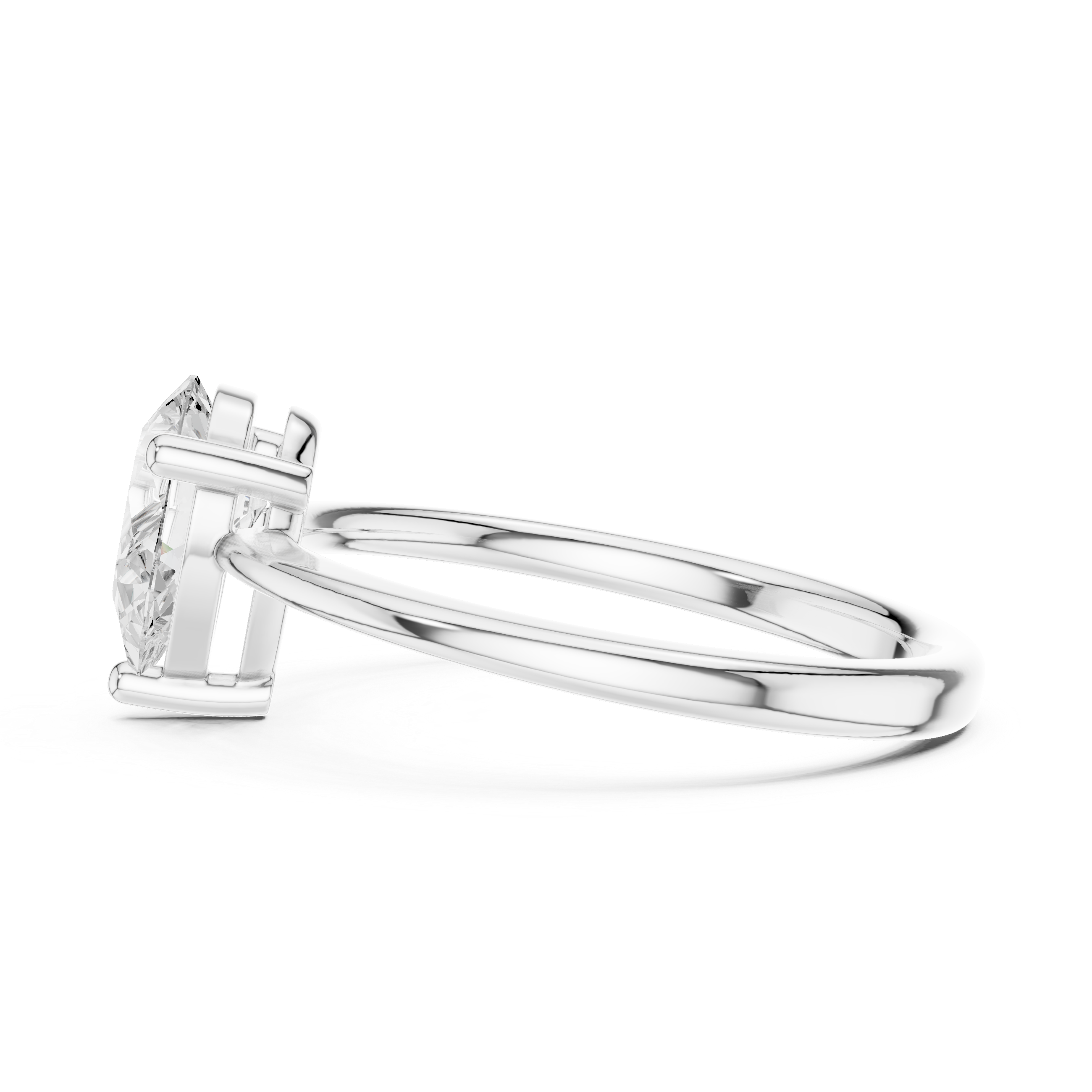 Timeless Topaz Lab Grown Diamond Ring