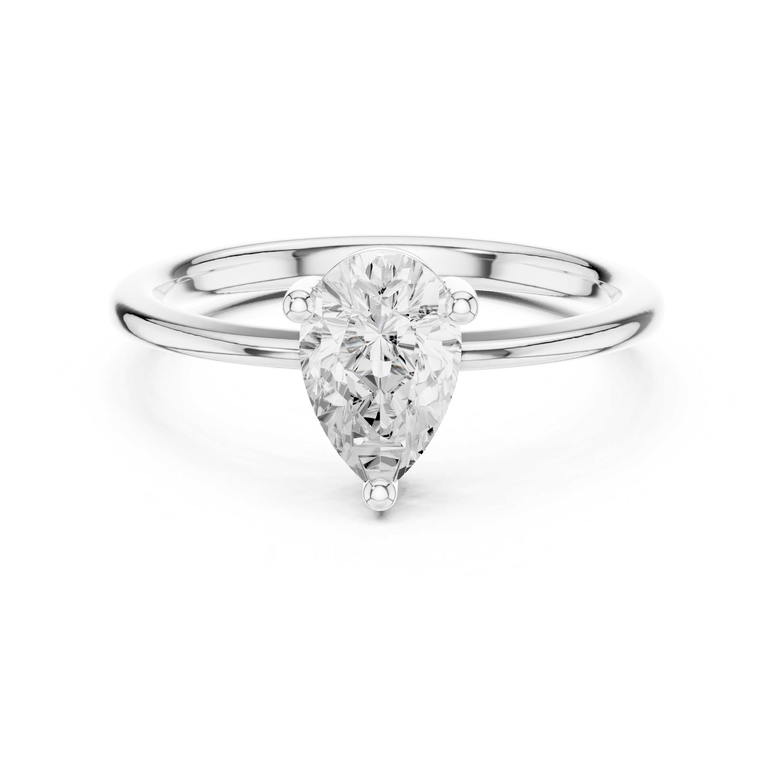 Timeless Topaz Lab Grown Diamond Ring