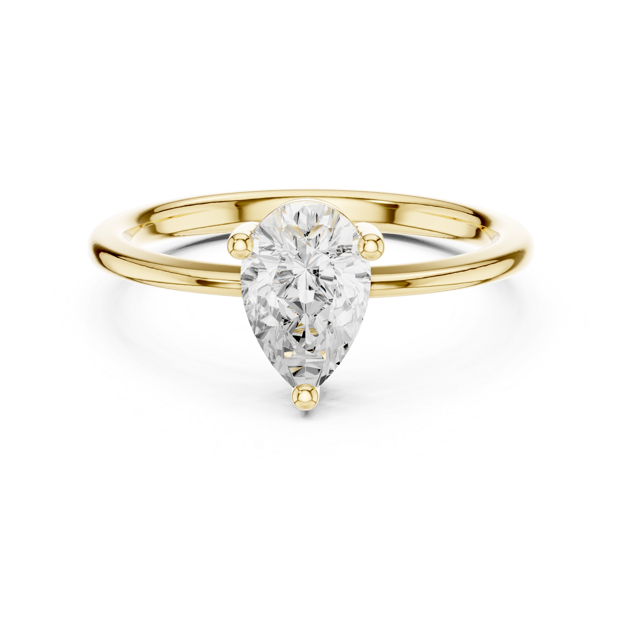 Timeless Topaz Lab Grown Diamond Ring