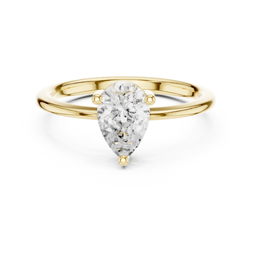 Timeless Topaz Lab Grown Diamond Ring