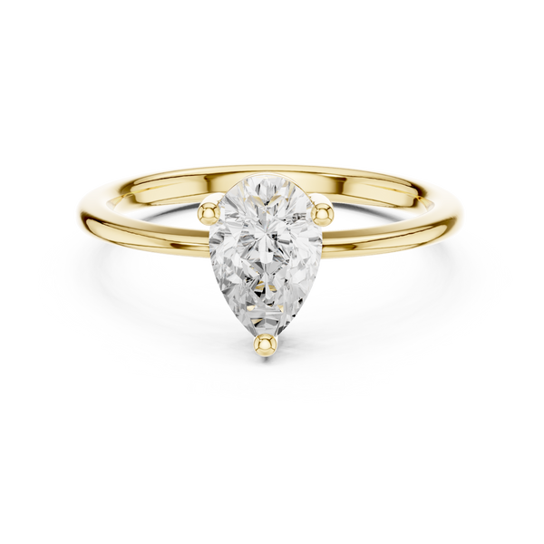 Timeless Topaz Lab Grown Diamond Ring