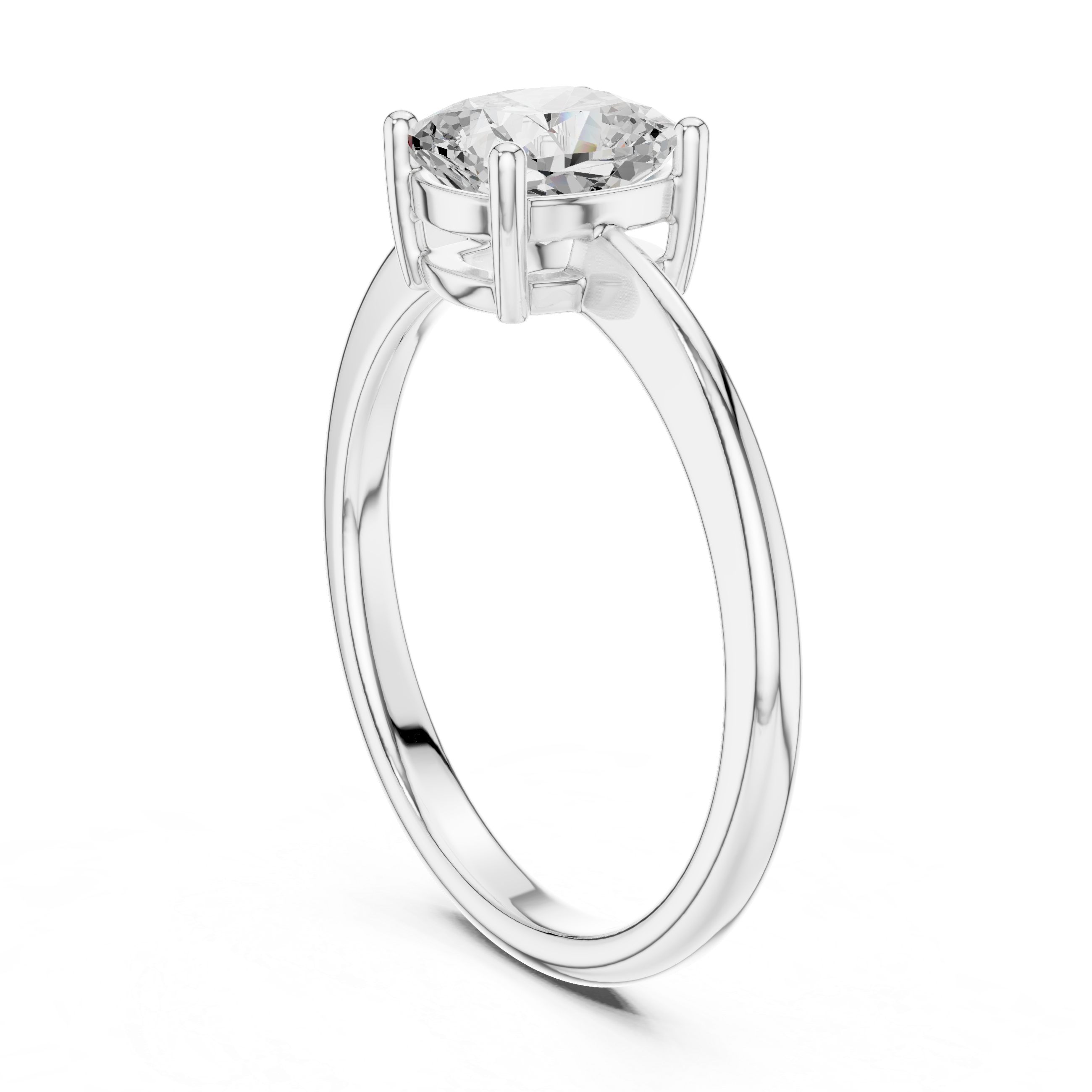 Path Prismatic Lab Grown Diamond Ring