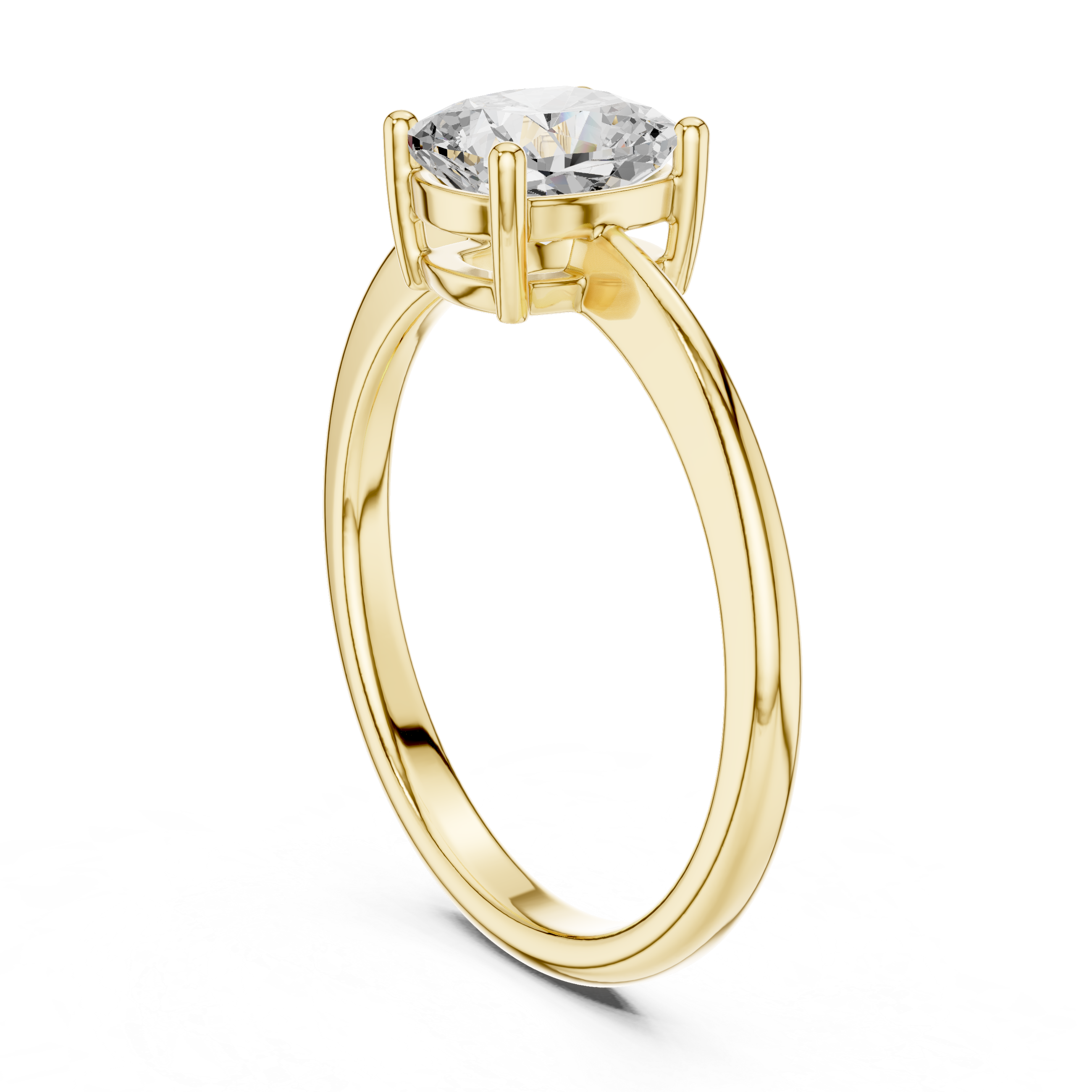 Path Prismatic Lab Grown Diamond Ring