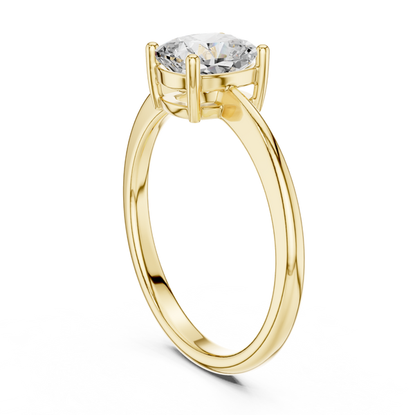 Path Prismatic Lab Grown Diamond Ring