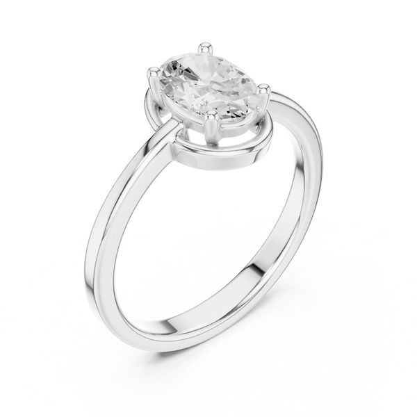 Quiet Queen Lab Grown Diamond Ring
