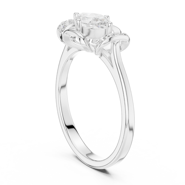 Rose Royal Lab Grown Diamond Ring