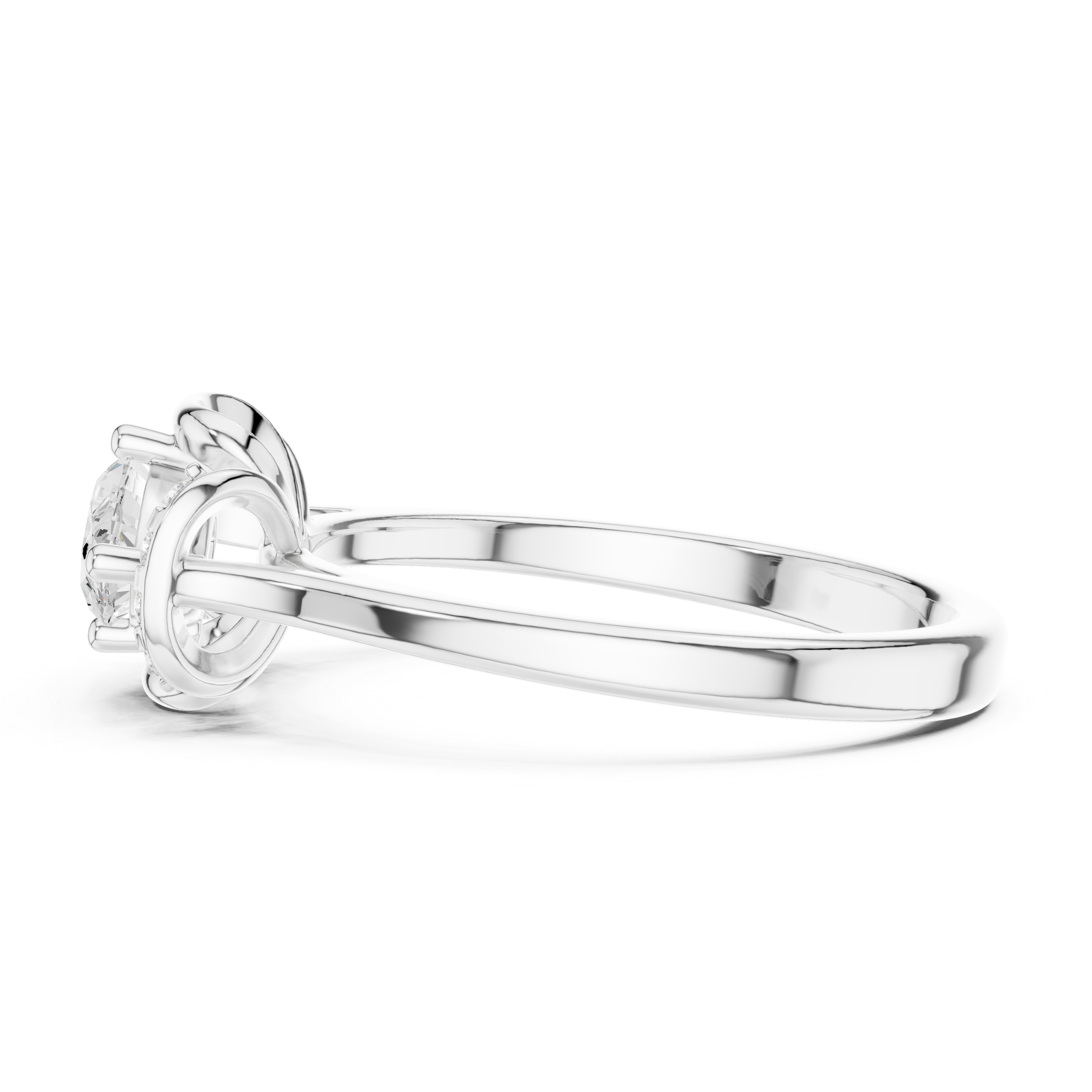 Rose Royal Lab Grown Diamond Ring