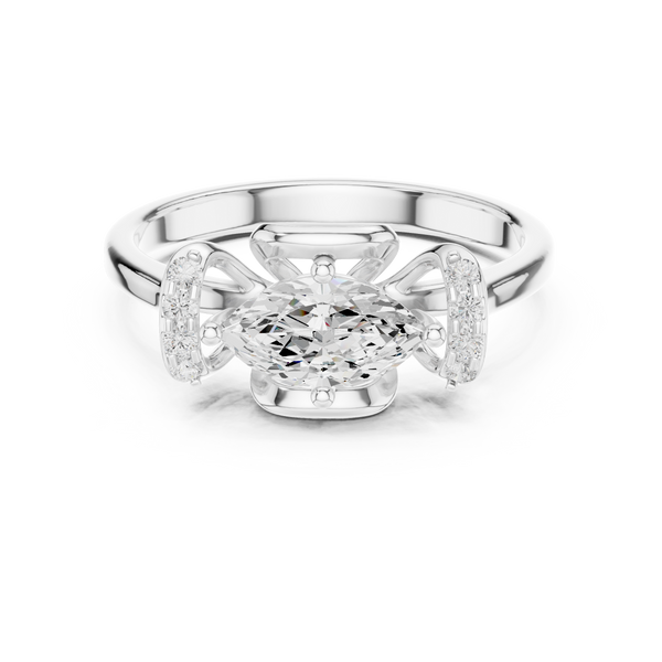 Rose Royal Lab Grown Diamond Ring
