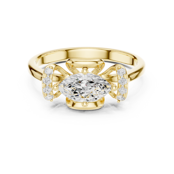 Rose Royal Lab Grown Diamond Ring