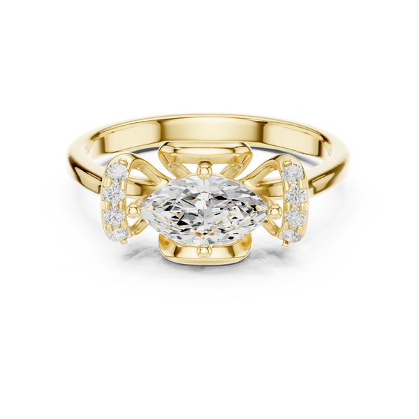 Rose Royal Lab Grown Diamond Ring