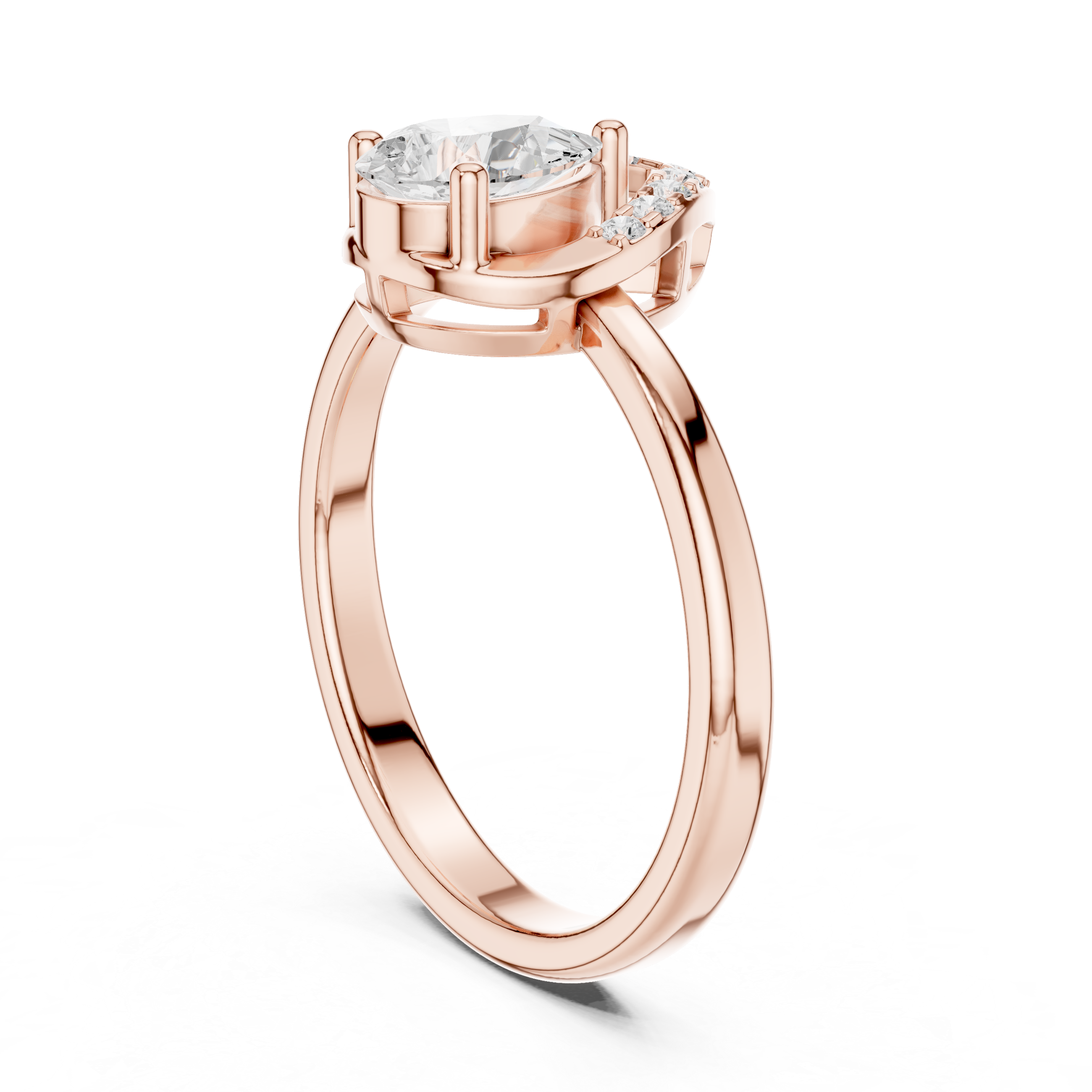 Solitaire Stellar Lab Grown Diamond Ring