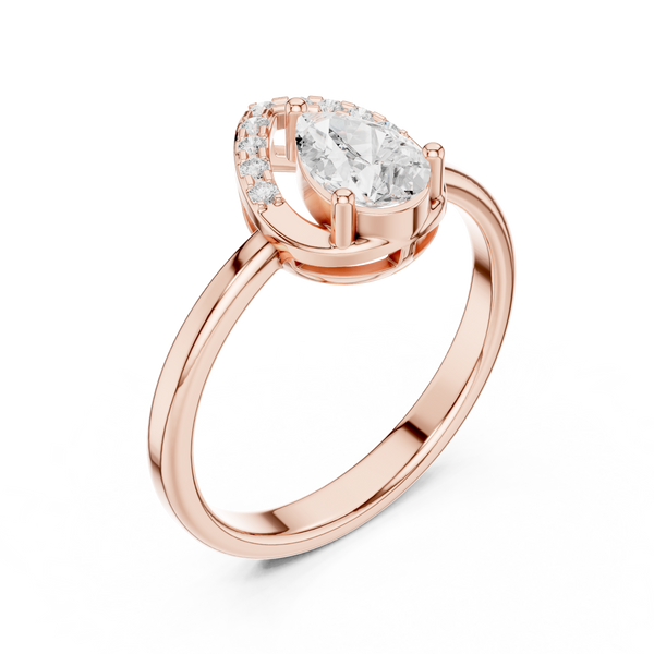 Solitaire Stellar Lab Grown Diamond Ring