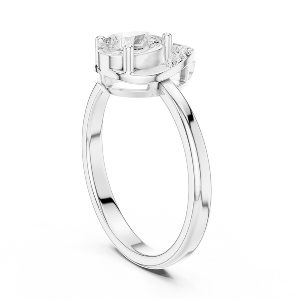 Solitaire Stellar Lab Grown Diamond Ring