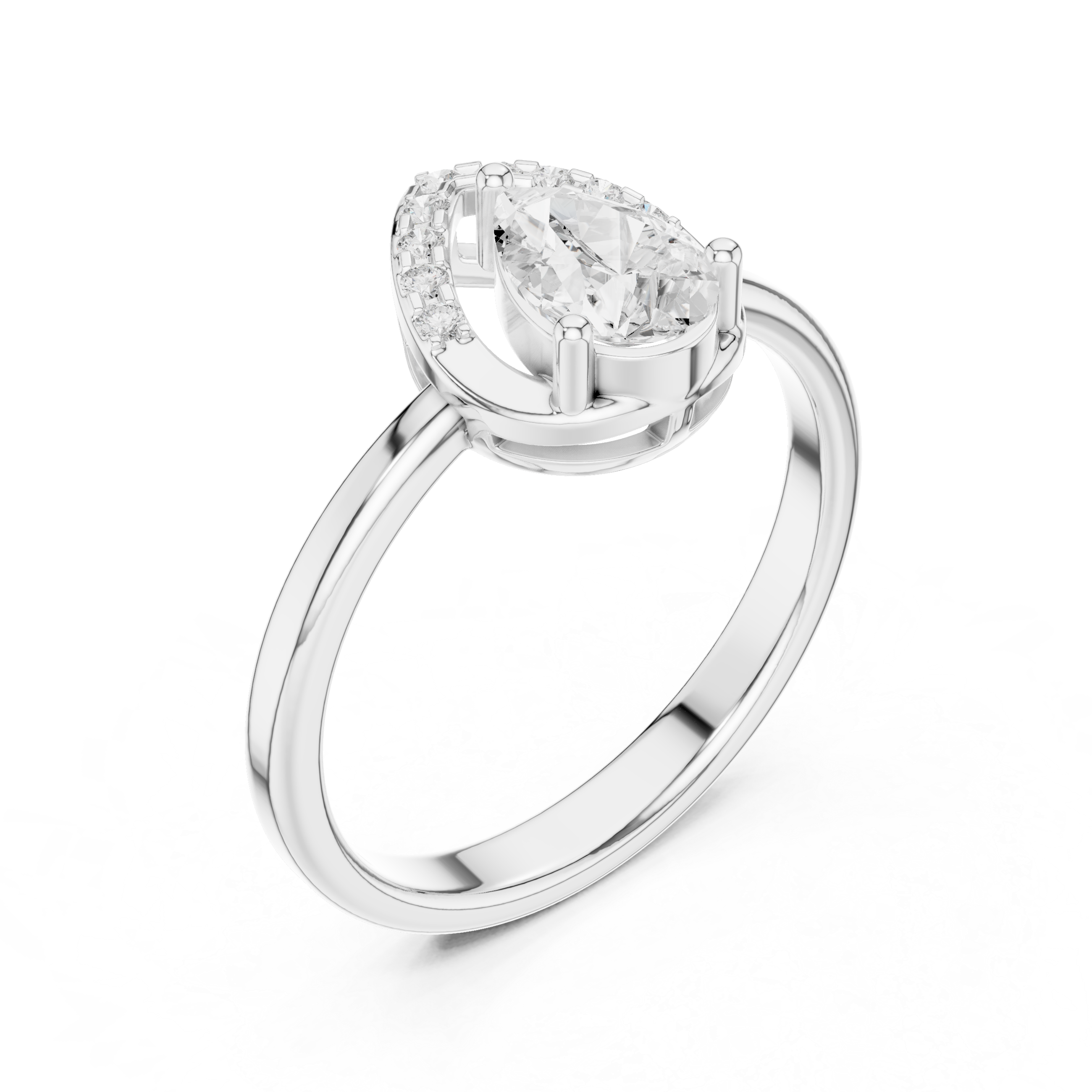 Solitaire Stellar Lab Grown Diamond Ring