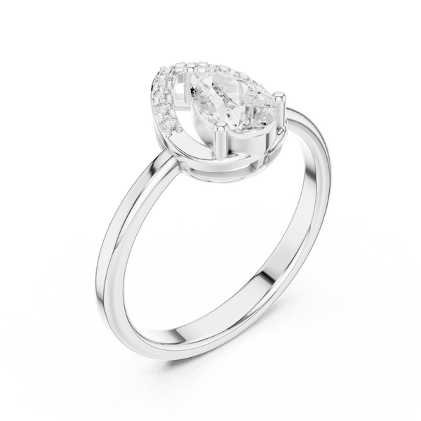 Solitaire Stellar Lab Grown Diamond Ring