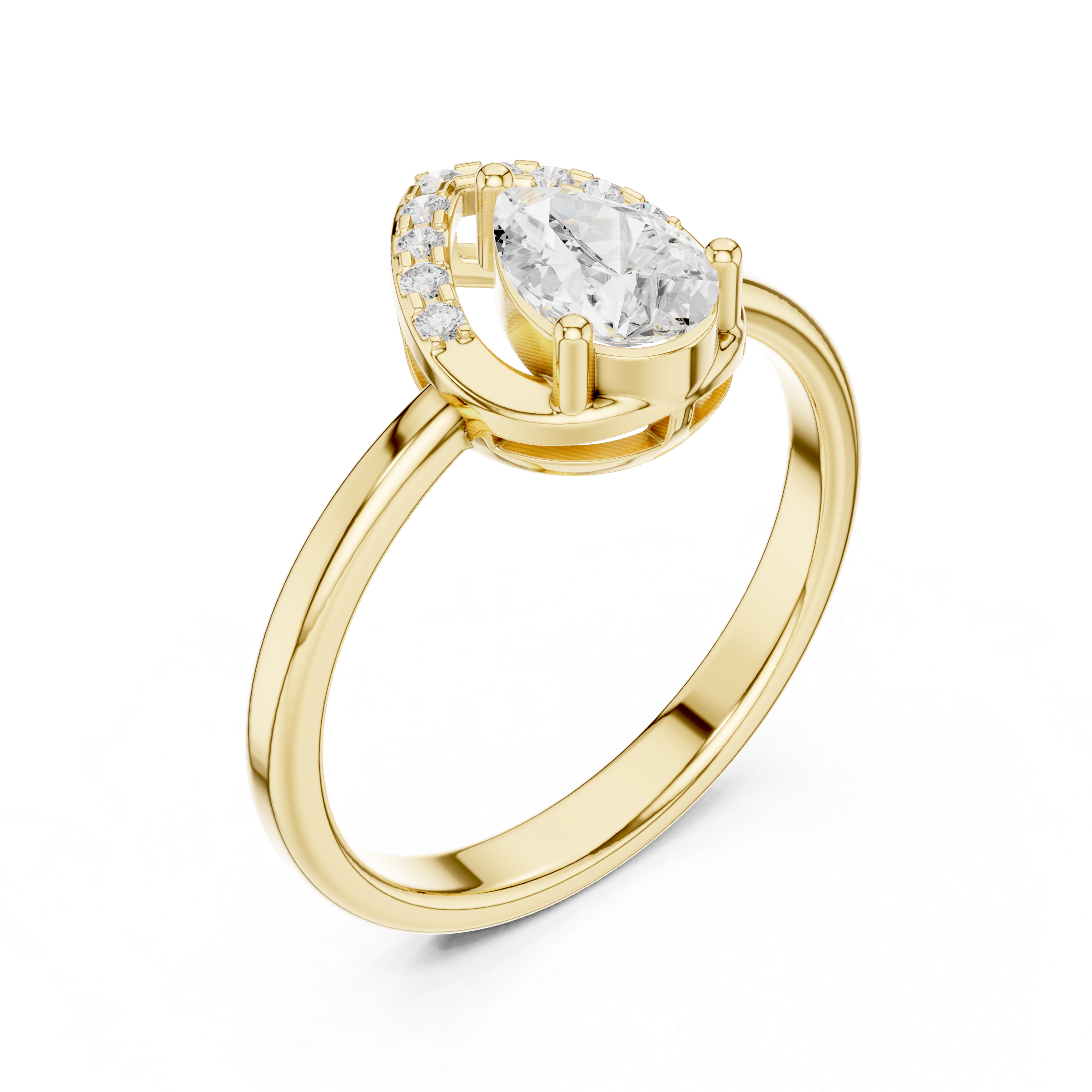 Solitaire Stellar Lab Grown Diamond Ring