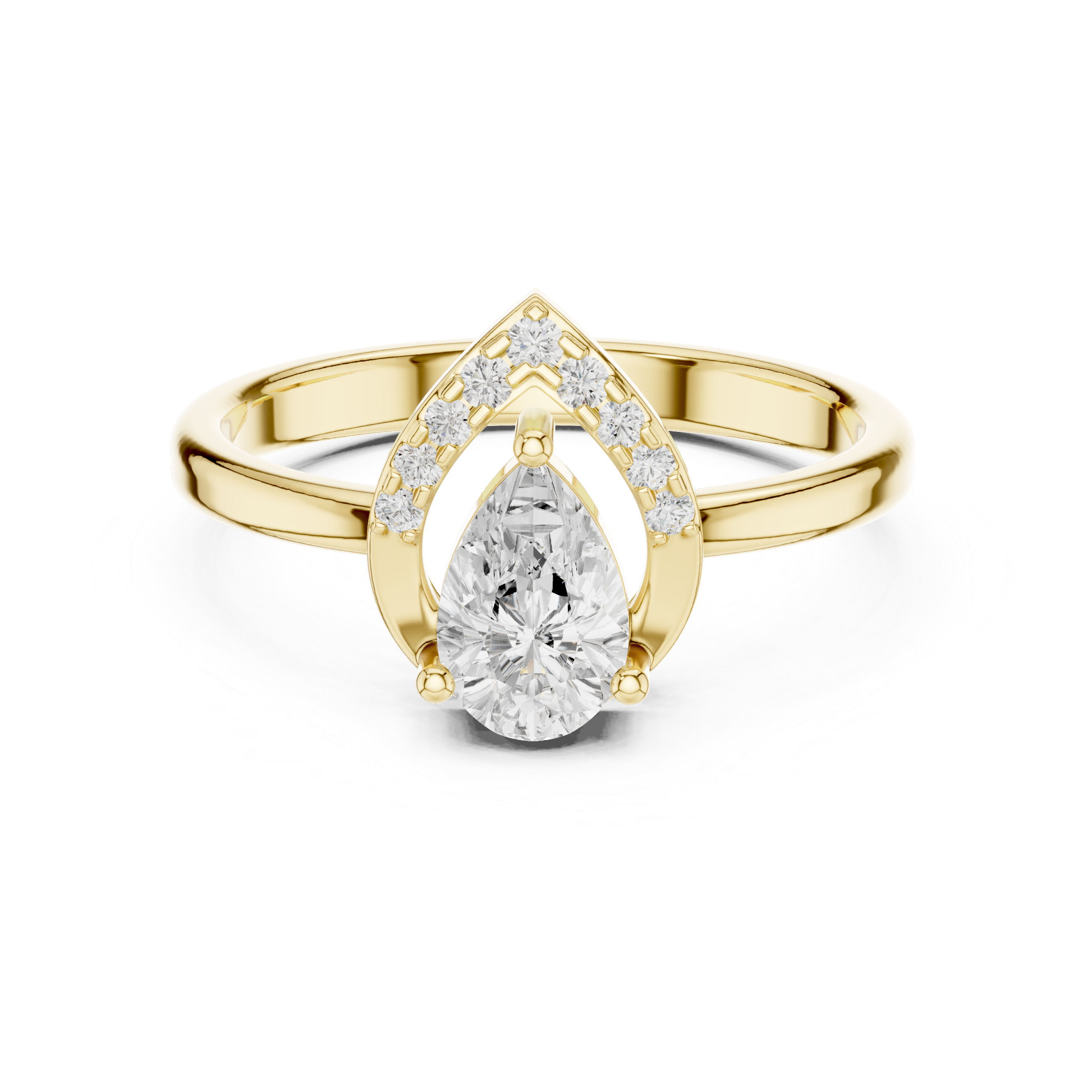 Solitaire Stellar Lab Grown Diamond Ring