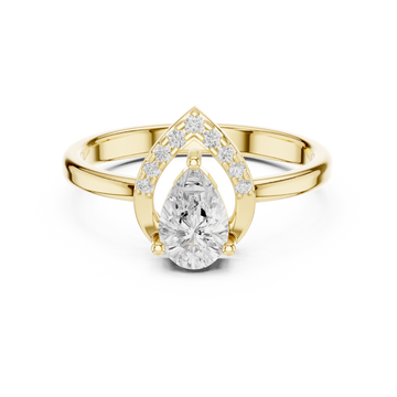 Solitaire Stellar Lab Grown Diamond Ring