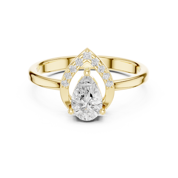 Solitaire Stellar Lab Grown Diamond Ring