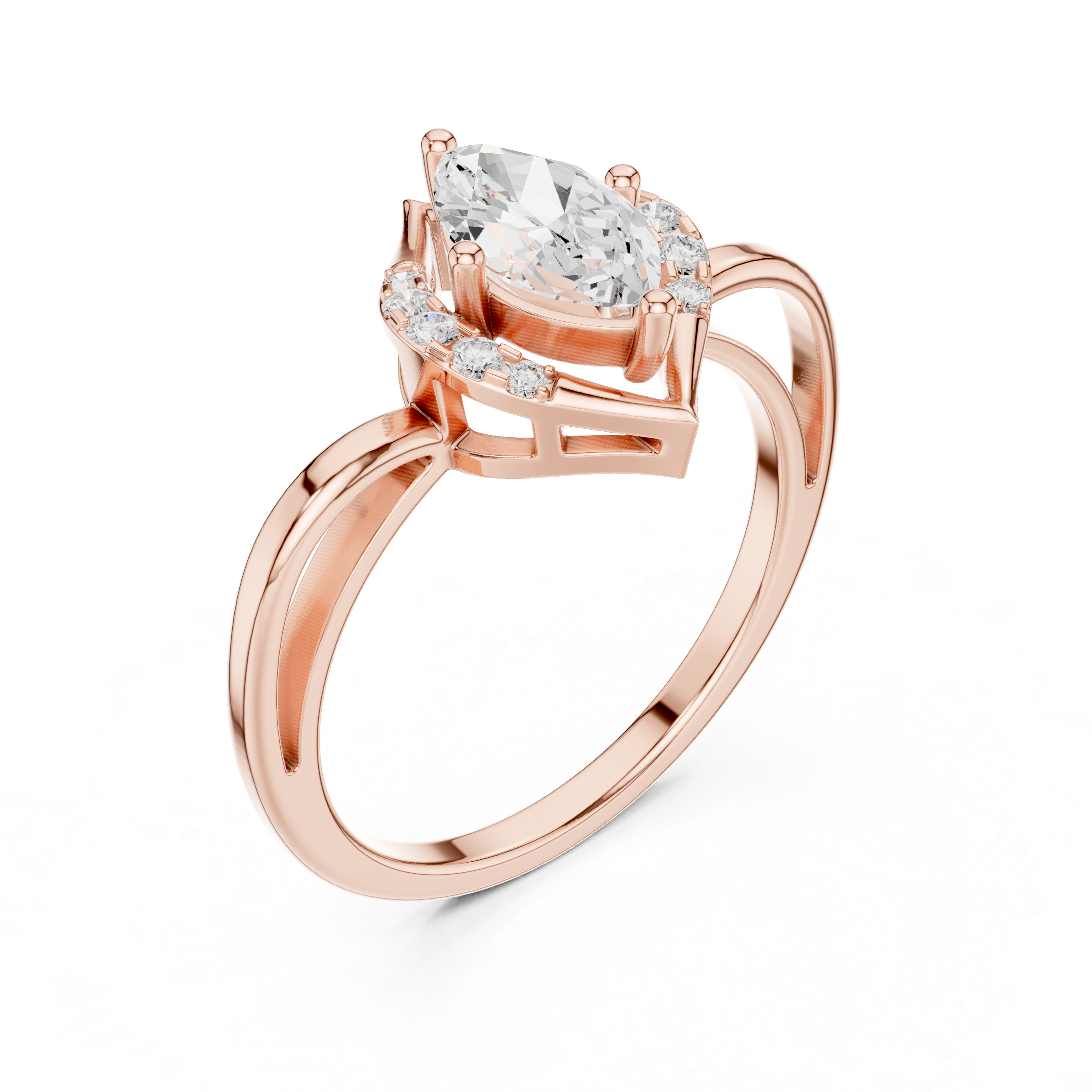 Primal Pulse Lab Grown Diamond Ring
