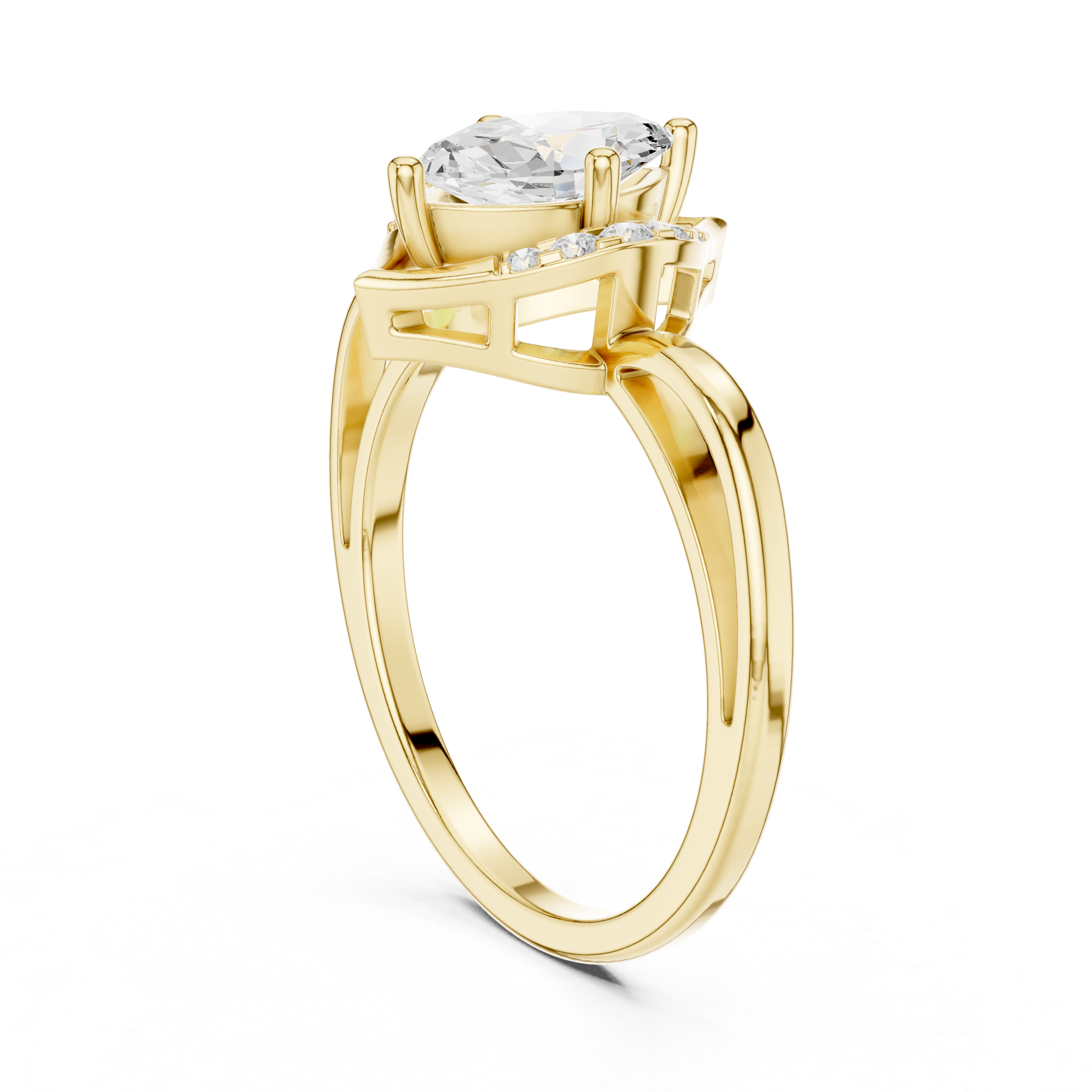 Primal Pulse Lab Grown Diamond Ring