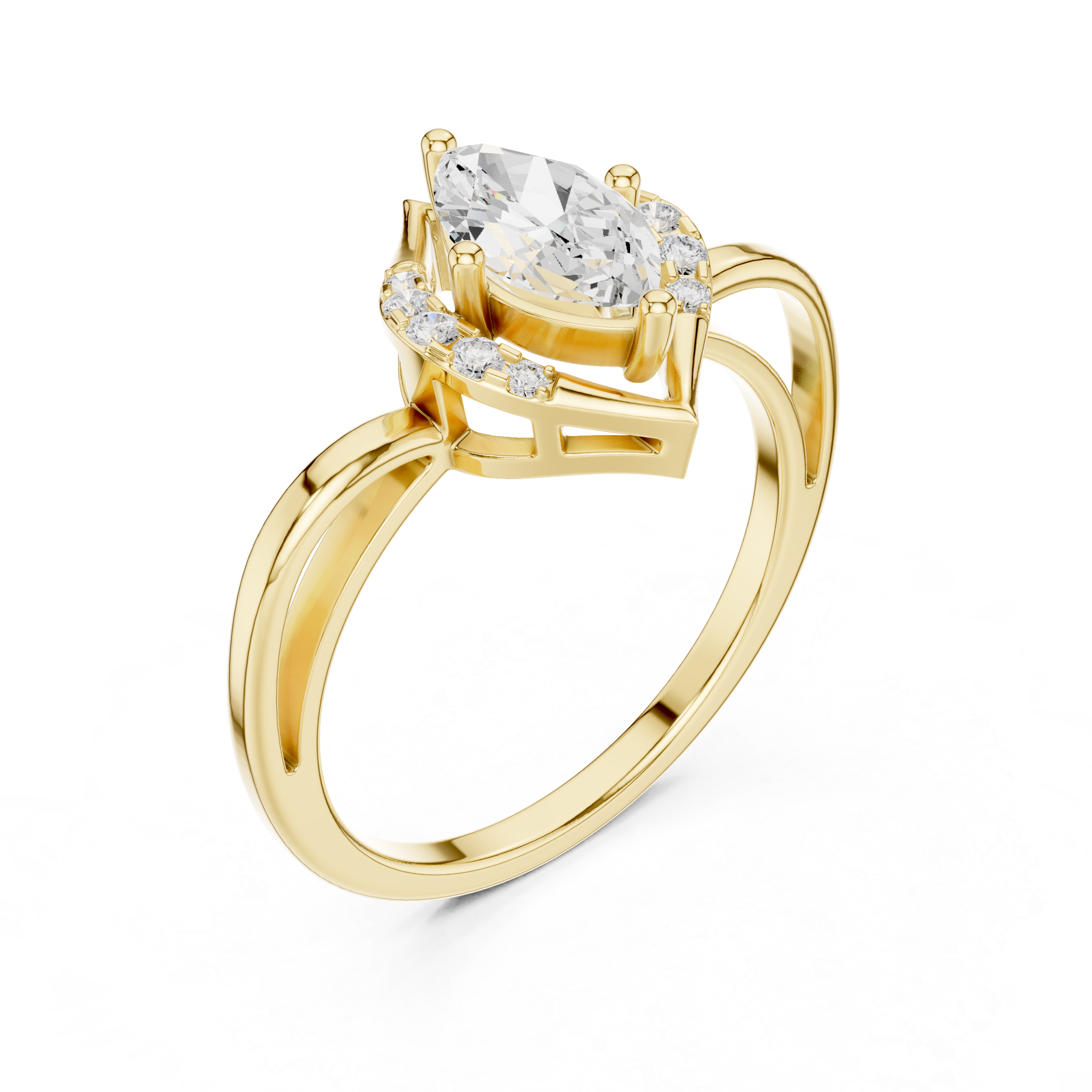 Primal Pulse Lab Grown Diamond Ring
