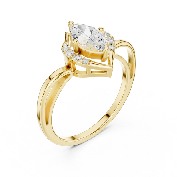 Primal Pulse Lab Grown Diamond Ring