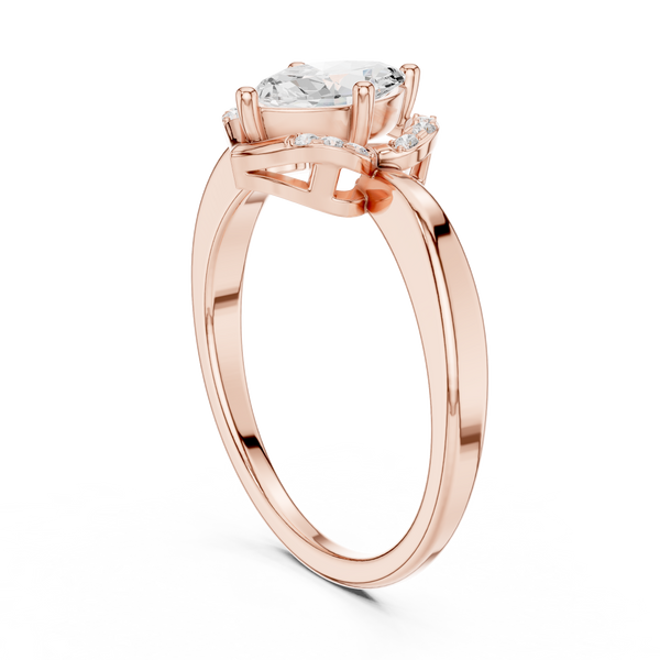Royal Rose Lab Grown Diamond Ring