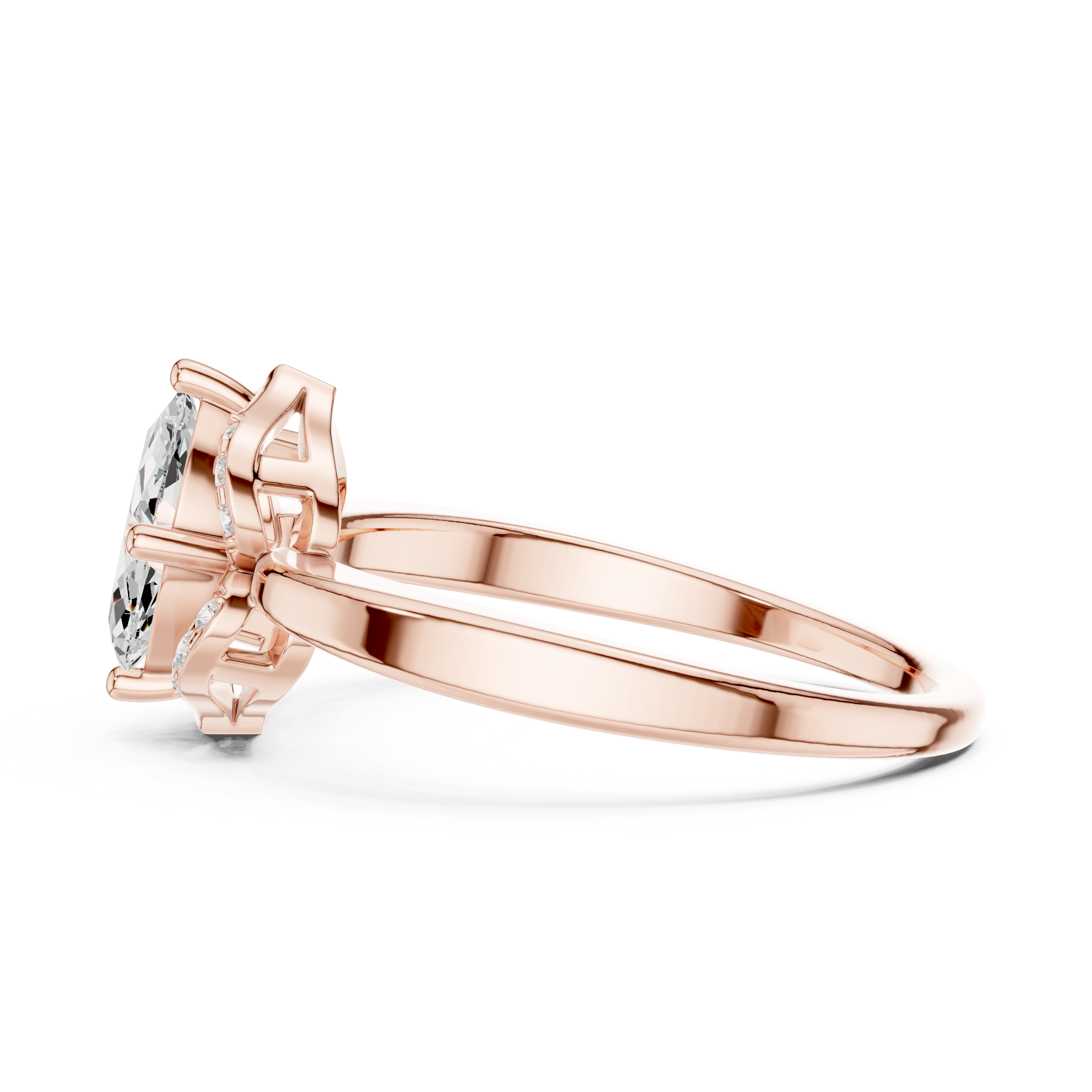 Royal Rose Lab Grown Diamond Ring