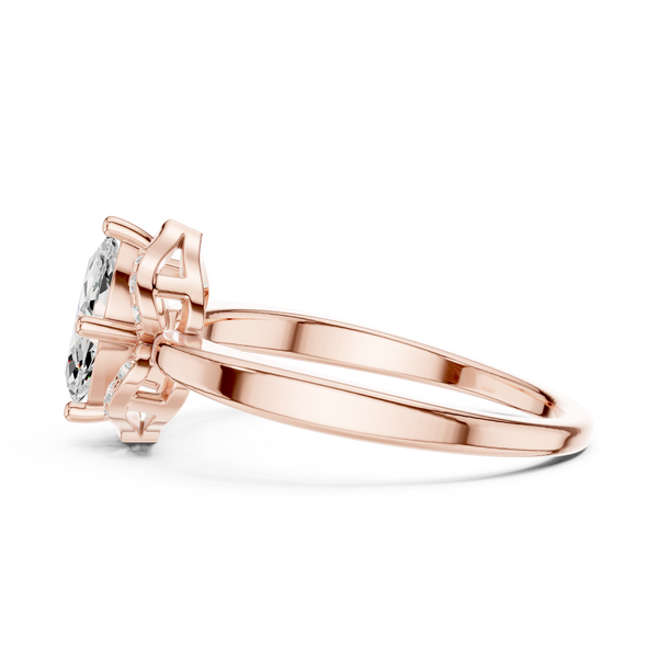 Royal Rose Lab Grown Diamond Ring