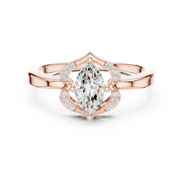 Royal Rose Lab Grown Diamond Ring