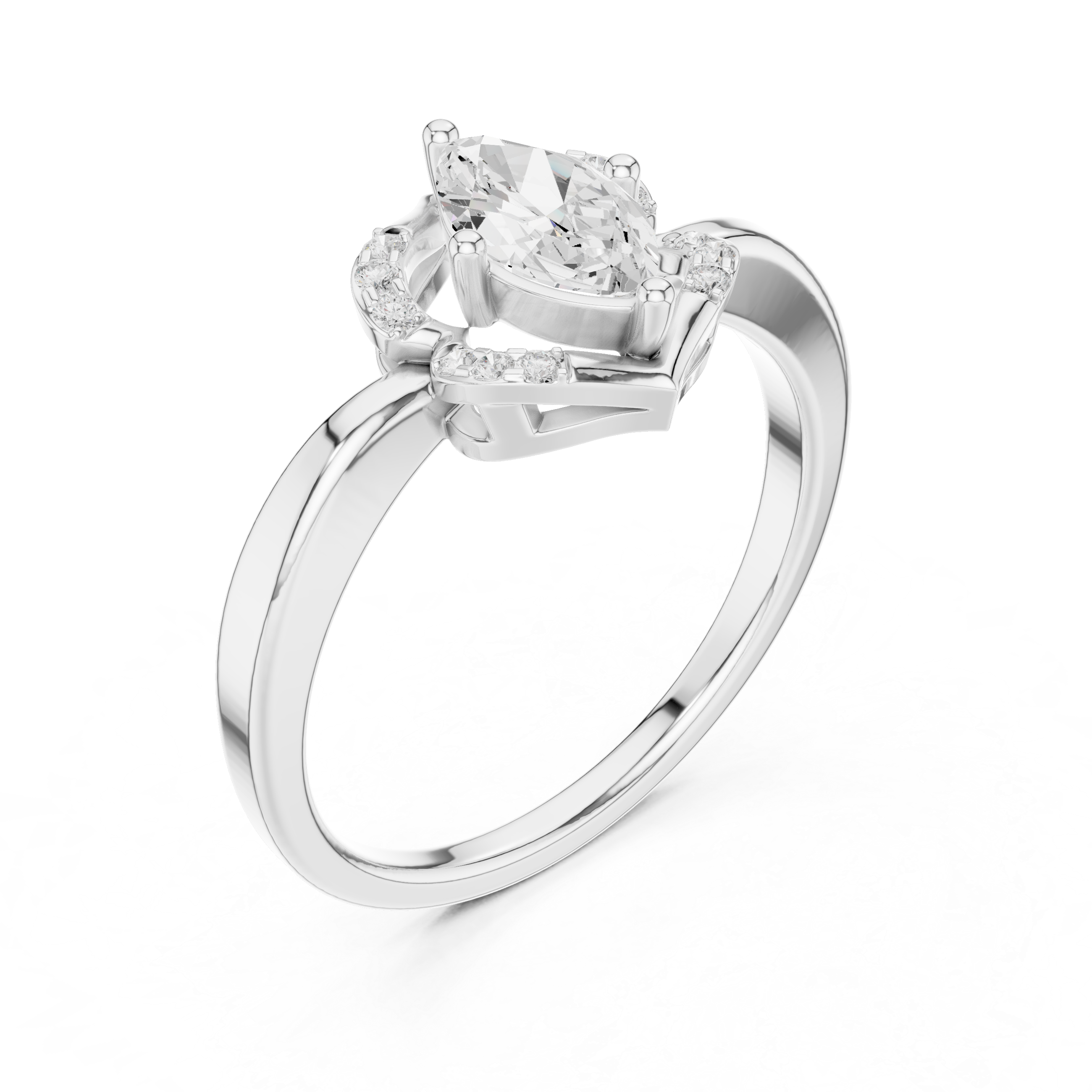 Royal Rose Lab Grown Diamond Ring
