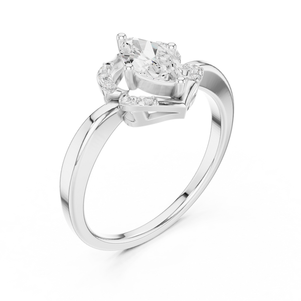 Royal Rose Lab Grown Diamond Ring