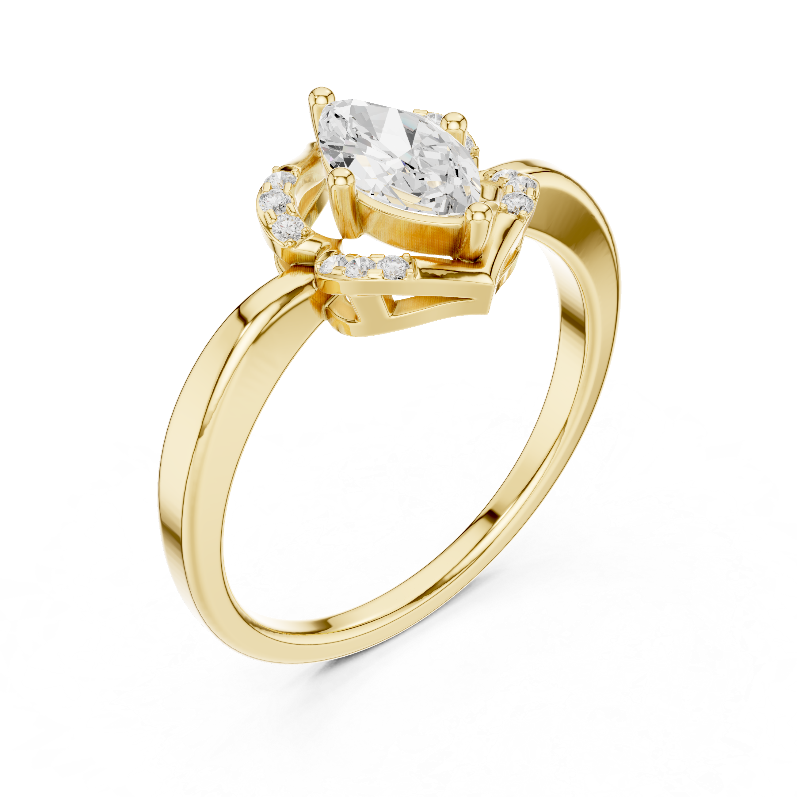 Royal Rose Lab Grown Diamond Ring