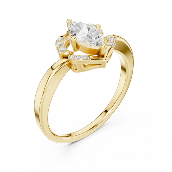 Royal Rose Lab Grown Diamond Ring