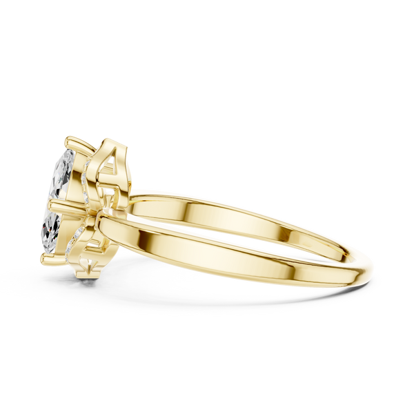 Royal Rose Lab Grown Diamond Ring