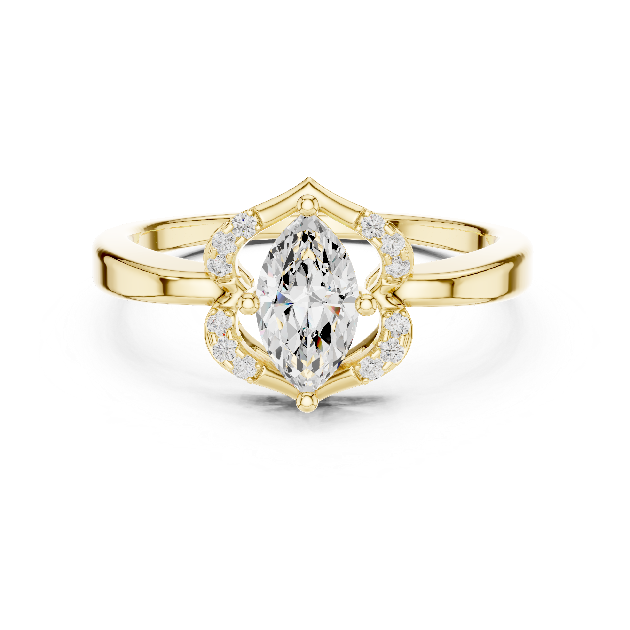 Royal Rose Lab Grown Diamond Ring