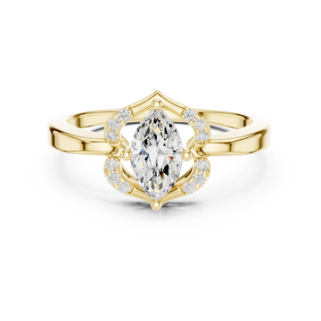 Royal Rose Lab Grown Diamond Ring