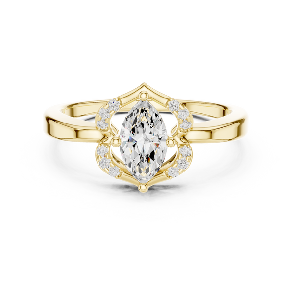 Royal Rose Lab Grown Diamond Ring