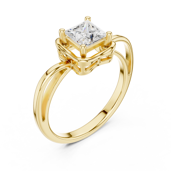 Velvet Vivid Lab Grown Diamond Ring