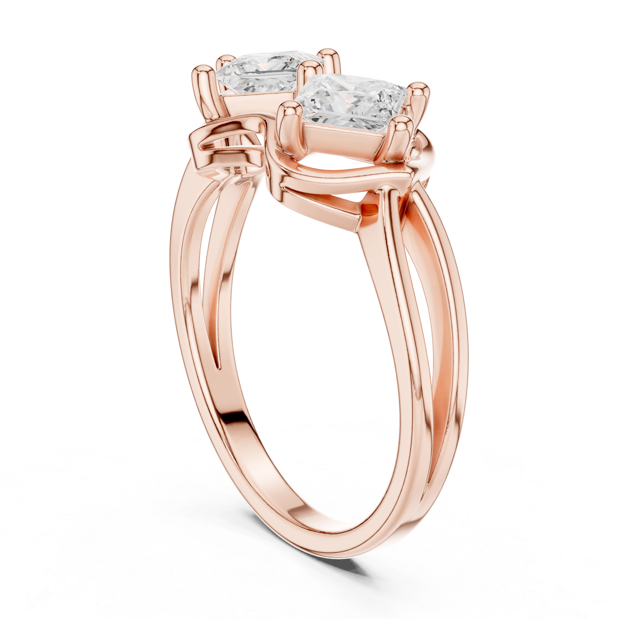 Lunar Lustre Lab Grown Diamond Ring