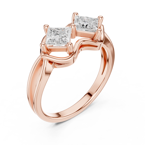 Lunar Lustre Lab Grown Diamond Ring