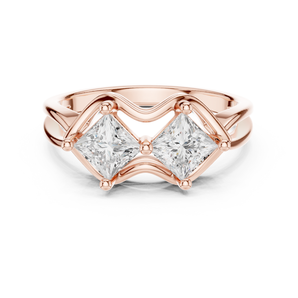 Lunar Lustre Lab Grown Diamond Ring