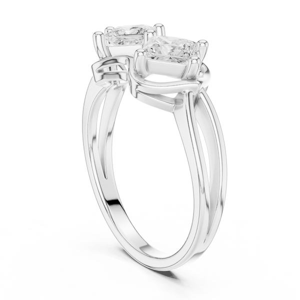 Lunar Lustre Lab Grown Diamond Ring