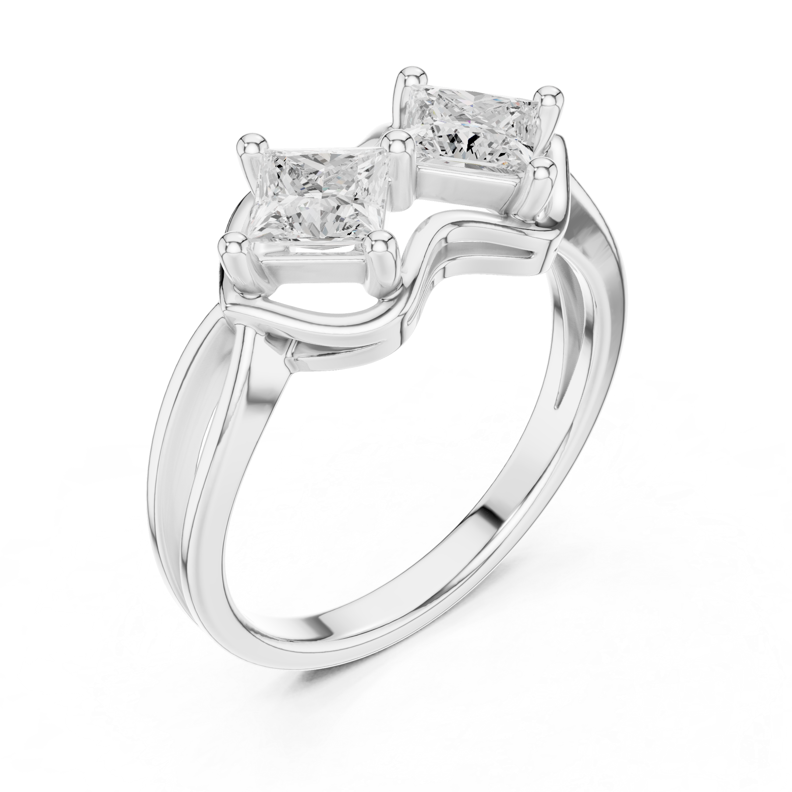 Lunar Lustre Lab Grown Diamond Ring