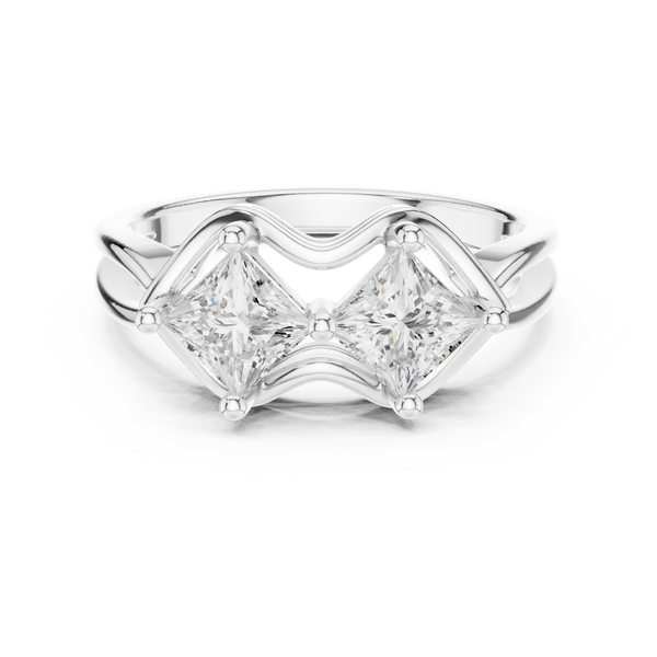Lunar Lustre Lab Grown Diamond Ring