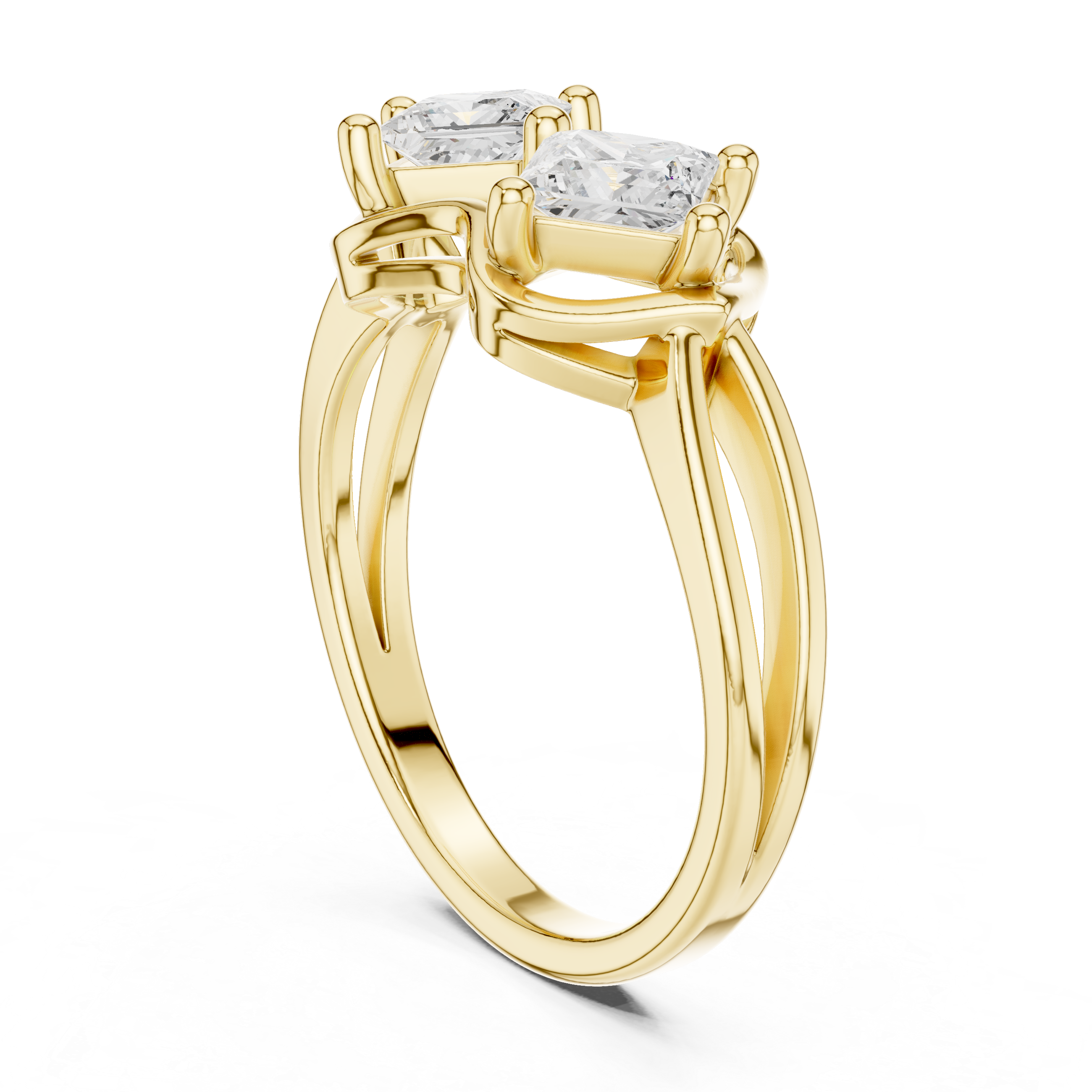 Lunar Lustre Lab Grown Diamond Ring